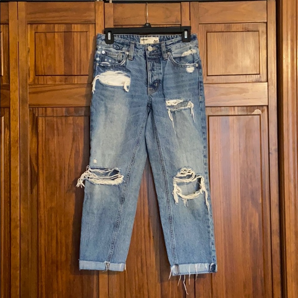 Garage Boyfriend Jeans size oo